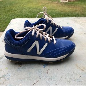 New balance cleats youth size 5.